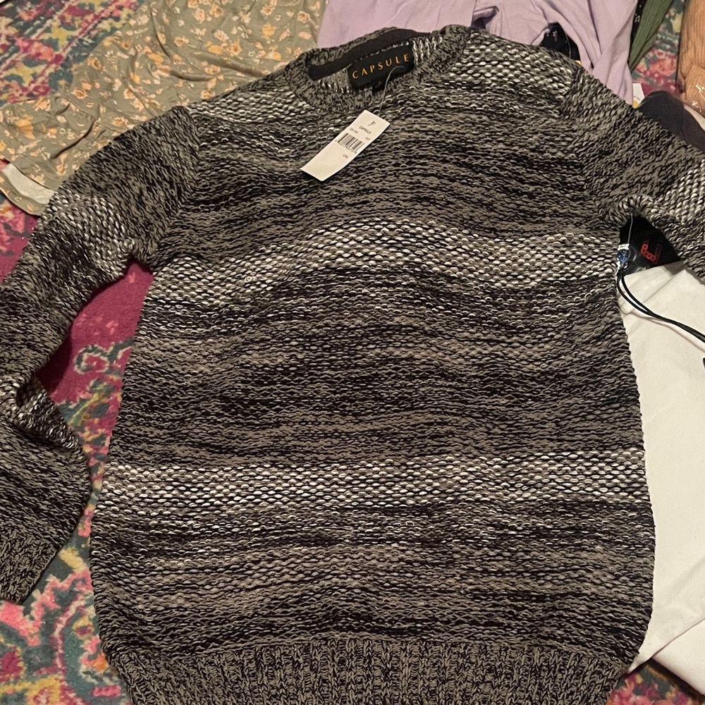 Capsule Kids Gray Sweater